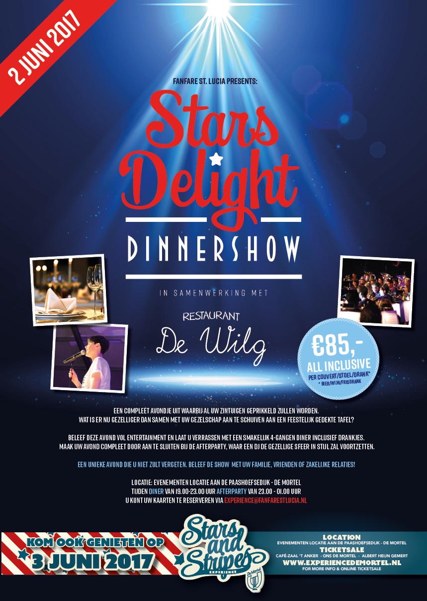 Stars Delight Dinnershow - Fanfare St Lucia
